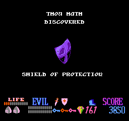 
Wizards & Warriors | NES | gameplay screenshot | Data by MobyGames.com