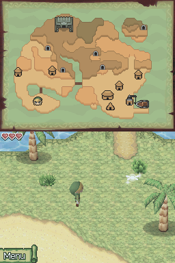 
The Legend of Zelda: Phantom Hourglass | Nintendo DS | gameplay screenshot | Data by MobyGames.com