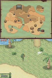 
The Legend of Zelda: Phantom Hourglass | Nintendo DS | gameplay screenshot | Data by MobyGames.com