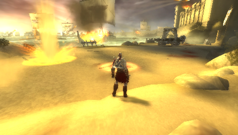 
God of War: Chains of Olympus | PSP | gameplay screenshot | Data by MobyGames.com