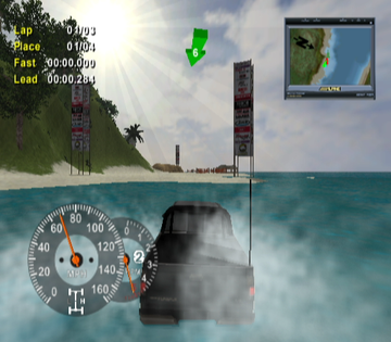 
4x4 Evo 2 | GameCube | gameplay screenshot | Data by MobyGames.com
