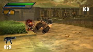 Dead to Rights: Reckoning | PSP | gameplay screenshot | region=North America | source-country= | zypher-v2 | moby-3b135757ab23 | Data by MobyGames.com