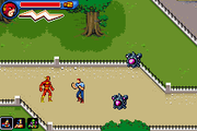 Justice League Heroes: The Flash | Game Boy Advance | gameplay screenshot | region=North America | source-country= | zypher-v2 | moby-fcc6f8ea06e1 | Data by MobyGames.com