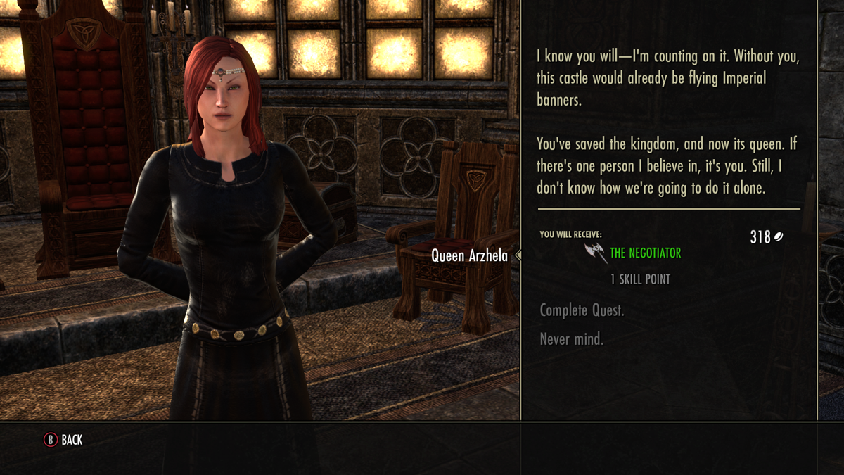 The Elder Scrolls Online: Tamriel Unlimited | Xbox One | gameplay screenshot | region=North America | source-country= | zypher-v2 | moby-98b955482c0a | Data by MobyGames.com