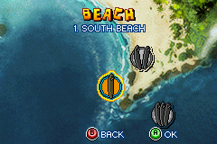 
Surf's Up | Game Boy Advance | gameplay screenshot | Data by MobyGames.com
