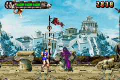 
Altered Beast: Guardian of the Realms | Game Boy Advance | gameplay screenshot | Data by MobyGames.com