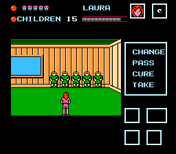 
Friday the 13th | NES | gameplay screenshot | Data by MobyGames.com