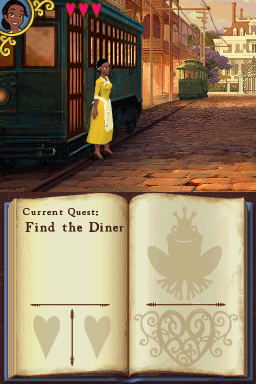 
The Princess and the Frog | Nintendo DS | gameplay screenshot | Data by MobyGames.com