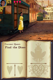 
The Princess and the Frog | Nintendo DS | gameplay screenshot | Data by MobyGames.com