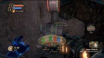 BioShock 2 | Xbox 360 | gameplay screenshot | region=North America | source-country= | zypher-v2 | moby-0a4195aa94a1 | Data by MobyGames.com
