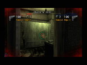 
Resident Evil: The Umbrella Chronicles | Wii | gameplay screenshot | Data by MobyGames.com