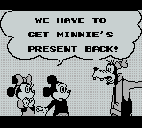 Mickey's Dangerous Chase | Game Boy | gameplay screenshot | region=North America | source-country= | zypher-v2 | moby-9758350c427a | Data by MobyGames.com