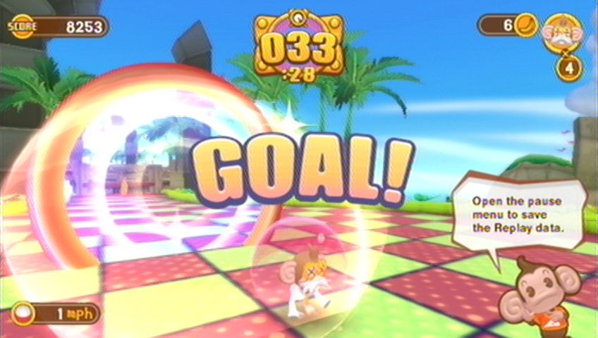 Super Monkey Ball: Banana Blitz | Wii | gameplay screenshot | region=North America | source-country= | zypher-v2 | moby-3e349e1fc842 | Data by MobyGames.com