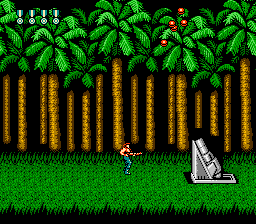 Super Contra | NES | gameplay screenshot | Data by MobyGames.com