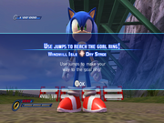 Sonic Unleashed | Wii | gameplay screenshot | region=North America | source-country= | zypher-v2 | moby-ecb3b4d42f12 | Data by MobyGames.com