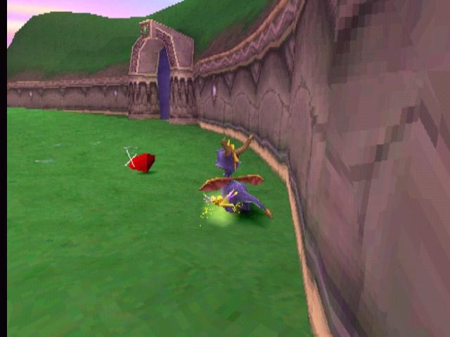 Spyro the Dragon | PlayStation | gameplay screenshot | Region: North America | source-country= | Data by MobyGames.com