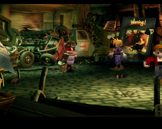 Final Fantasy VII | PlayStation | gameplay screenshot | Region: North America | edition=greatest hits | source-country= | Data by MobyGames.com