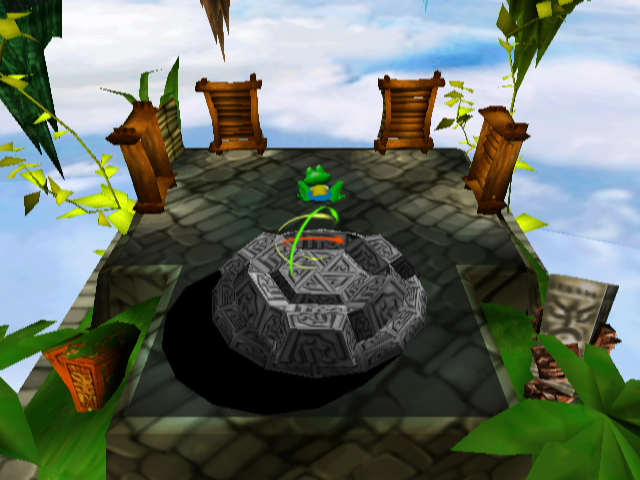 Frogger Beyond | GameCube | gameplay screenshot | Data by MobyGames.com