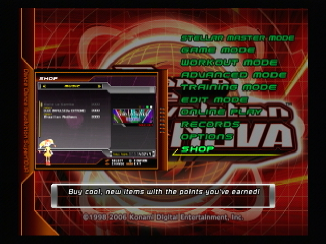 Dance Dance Revolution: SuperNOVA | PlayStation 2 | gameplay screenshot | region=North America | source-country= | zypher-v2 | moby-cfe4507085db | Data by MobyGames.com