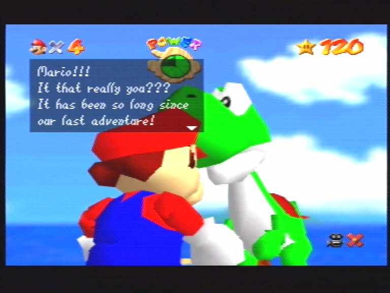 
Super Mario 64 | Nintendo 64 | gameplay screenshot | Data by MobyGames.com