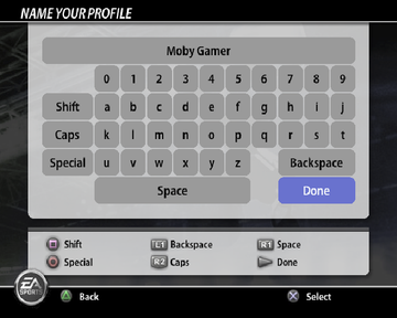 
FIFA Soccer 06 | PlayStation 2 | gameplay screenshot | Data by MobyGames.com
