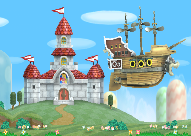 
New Super Mario Bros. Wii | Wii | gameplay screenshot | Region: North America | source-country= | Data by MobyGames.com