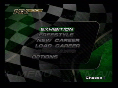 
MX 2002 featuring Ricky Carmichael | PlayStation 2 | gameplay screenshot | Data by MobyGames.com