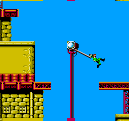 
Bionic Commando | NES | gameplay screenshot | Data by MobyGames.com