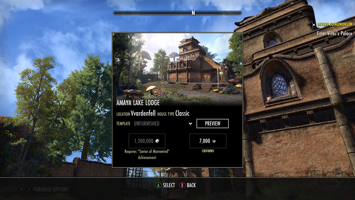 
The Elder Scrolls Online: Morrowind | Xbox One | gameplay screenshot | Region: North America | source-country= | Data by MobyGames.com