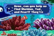 Disney•Pixar Finding Nemo | Game Boy Advance | gameplay screenshot | region=North America | source-country= | zypher-v2 | moby-e9ce2085bd80 | Data by MobyGames.com