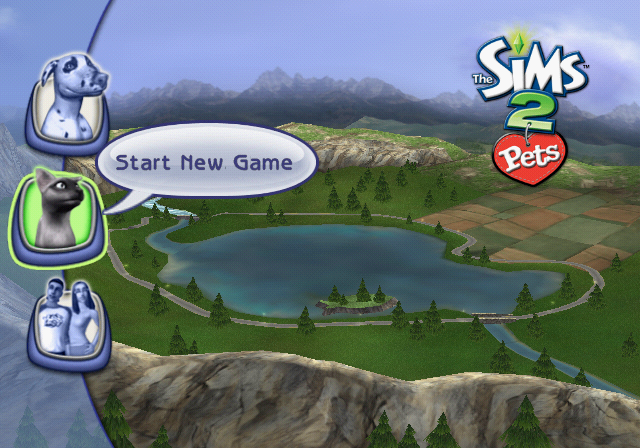 
The Sims 2: Pets | PlayStation 2 | gameplay screenshot | Region: North America | source-country= | Data by MobyGames.com