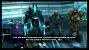 Metroid Prime 3: Corruption | Wii | gameplay screenshot | region=North America | source-country= | zypher-v2 | moby-965746885764 | Data by MobyGames.com