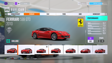 Forza Horizon 3 | Xbox One | gameplay screenshot | region=North America | source-country= | zypher-v2 | moby-37b034311253 | Data by MobyGames.com