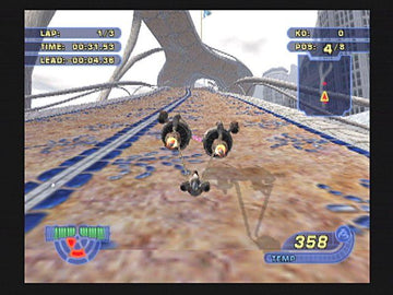 Star Wars: Racer Revenge | PlayStation 2 | gameplay screenshot | region=North America | source-country= | zypher-v2 | moby-80bfcfd85b48 | Data by MobyGames.com