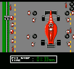 
Ferrari Grand Prix Challenge | NES | gameplay screenshot | Data by MobyGames.com