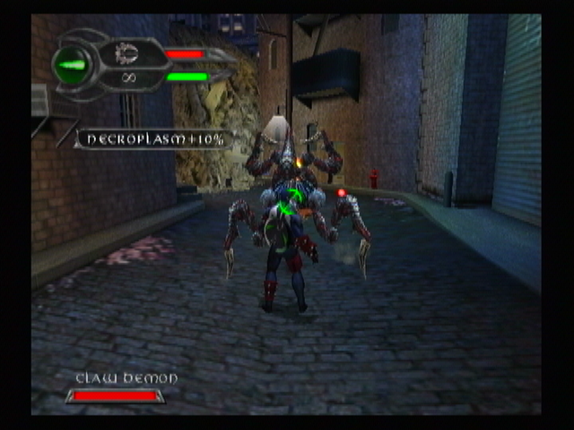 Spawn: Armageddon | GameCube | gameplay screenshot | region=North America | source-country= | zypher-v2 | moby-44d5650b52a0 | Data by MobyGames.com