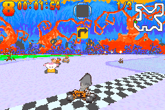 
Shrek: Swamp Kart Speedway | Game Boy Advance | gameplay screenshot | Data by MobyGames.com