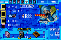 
Yu-Gi-Oh!: The Eternal Duelist Soul | Game Boy Advance | gameplay screenshot | Region: North America | source-country= | Data by MobyGames.com