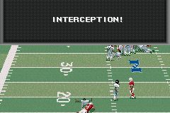 Madden NFL 2002 | Game Boy Advance | gameplay screenshot | region=North America | source-country= | zypher-v2 | moby-04b3ed4fe0dc | Data by MobyGames.com