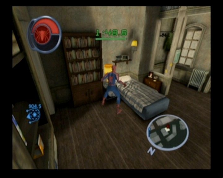 Spider-Man 2 | GameCube | gameplay screenshot | Data by MobyGames.com