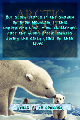 Arctic Tale | Nintendo DS | gameplay screenshot | Region: North America | source-country= | Data by MobyGames.com