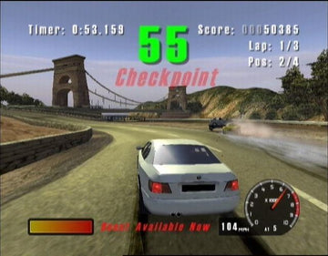 
Burnout | Xbox | gameplay screenshot | Region: North America | source-country= | Data by MobyGames.com