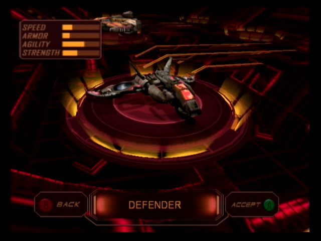 Defender | GameCube | gameplay screenshot | Data by MobyGames.com