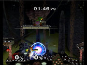
Super Smash Bros.: Melee | GameCube | gameplay screenshot | Region: North America | source-country= | Data by MobyGames.com