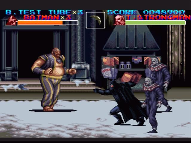
Batman Returns | SNES | gameplay screenshot | Data by MobyGames.com