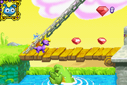 Spyro Orange: The Cortex Conspiracy | Game Boy Advance | gameplay screenshot | region=North America | source-country= | zypher-v2 | moby-97f90ad0af3e | Data by MobyGames.com