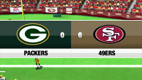 Madden NFL 09 | PSP | gameplay screenshot | region=North America | source-country= | zypher-v2 | moby-c4e7bb3e237a | Data by MobyGames.com