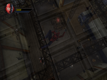 Spider-Man | PlayStation 2 | gameplay screenshot | region=North America | source-country= | zypher-v2 | moby-f3198eef0d90 | Data by MobyGames.com