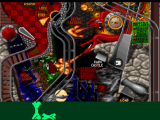 Extreme Pinball | PlayStation | gameplay screenshot | region=North America | source-country= | zypher-v2 | moby-c0120bb91e86 | Data by MobyGames.com