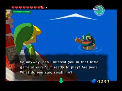 The Legend of Zelda: The Wind Waker | GameCube | gameplay screenshot | region=North America | source-country= | zypher-v2 | moby-fcb3f6712370 | Data by MobyGames.com